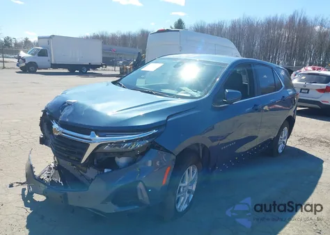 2024 Chevrolet Equinox Awd Lt из США, поврежденный, VIN 3GNAXUEG2RL327665